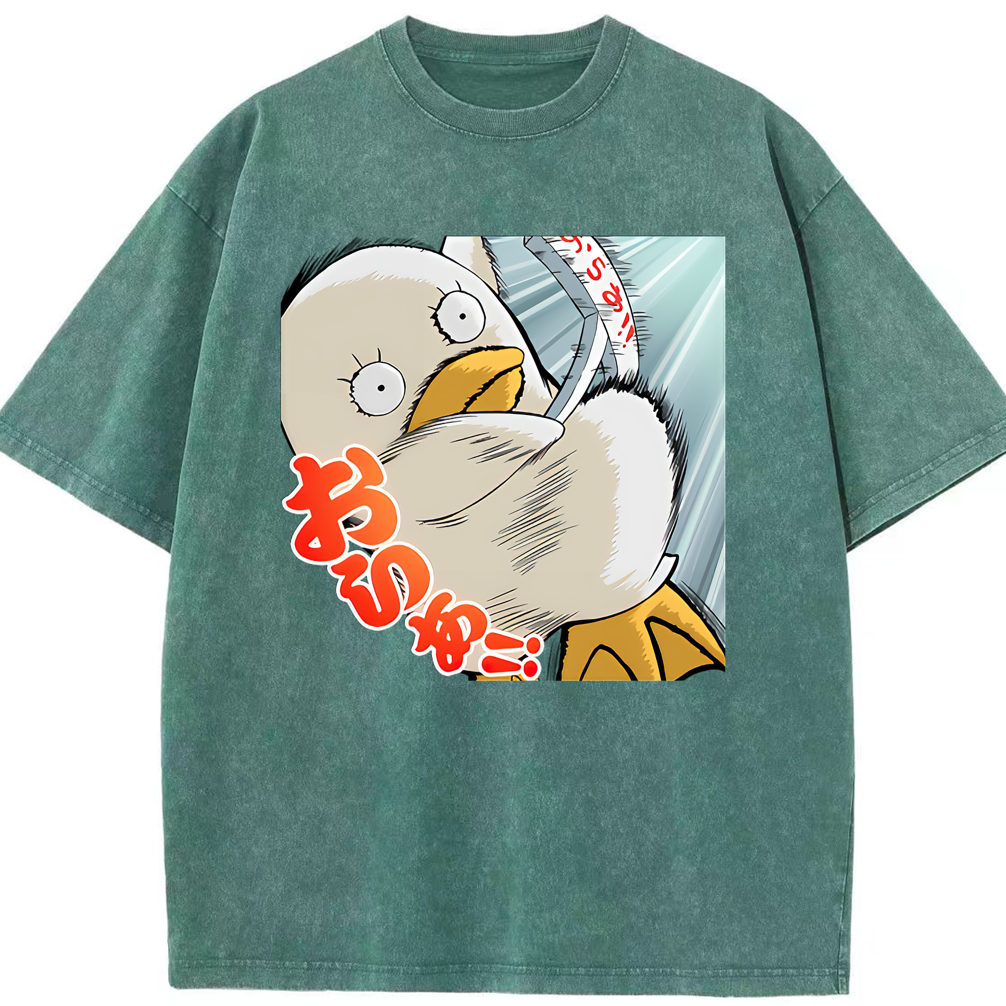 （画像用） ぎんたま 坂田銀時（さかたぎんとき） 神楽 志村新八（しむら しんぱち） GINTAMA Sakata Gintoki Kagura Shimura Shinpachi 綿100% ヴィンテージ風 半袖Tシャツ（フロントプリント）